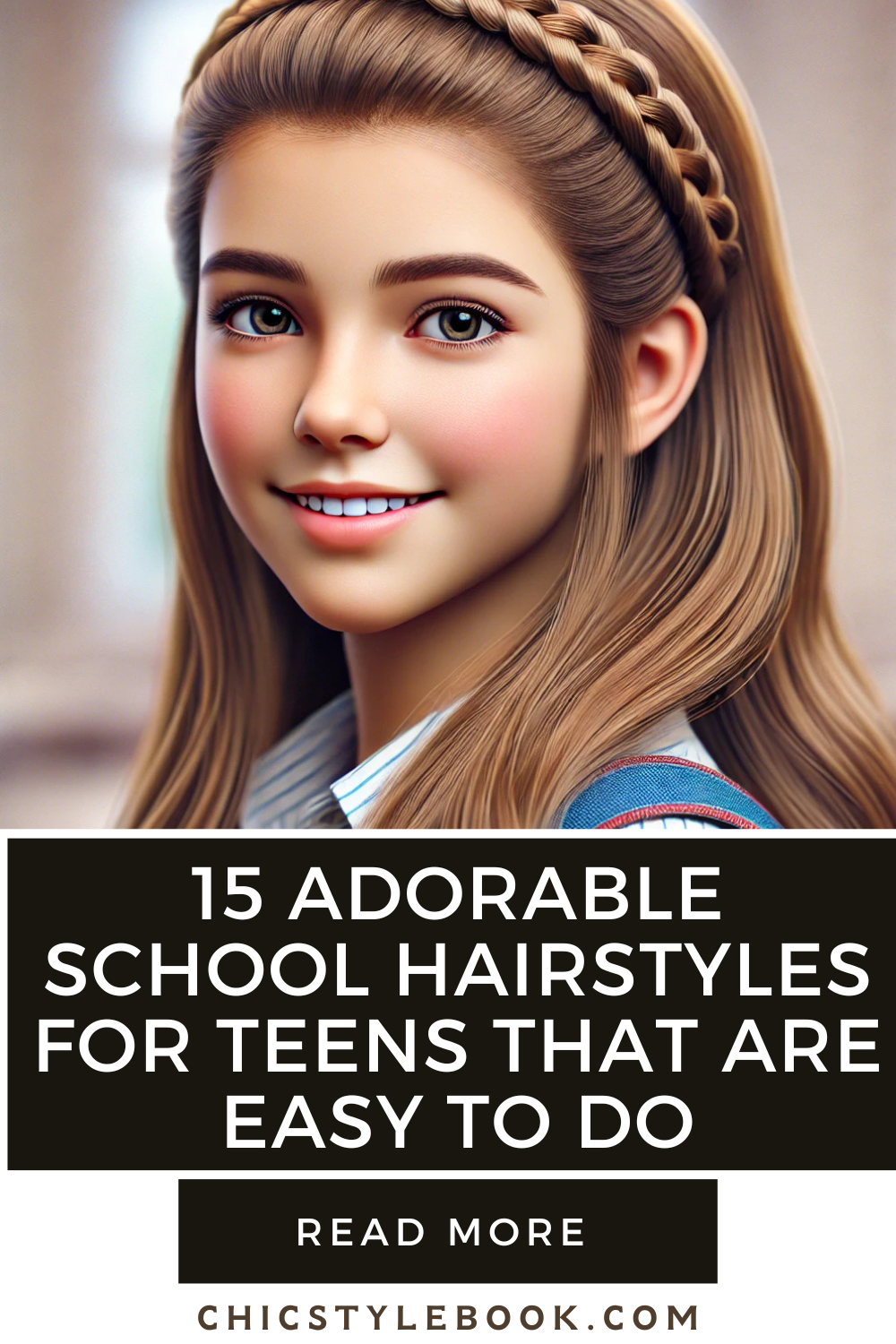 15 Cute Hairstyles for School for Teens