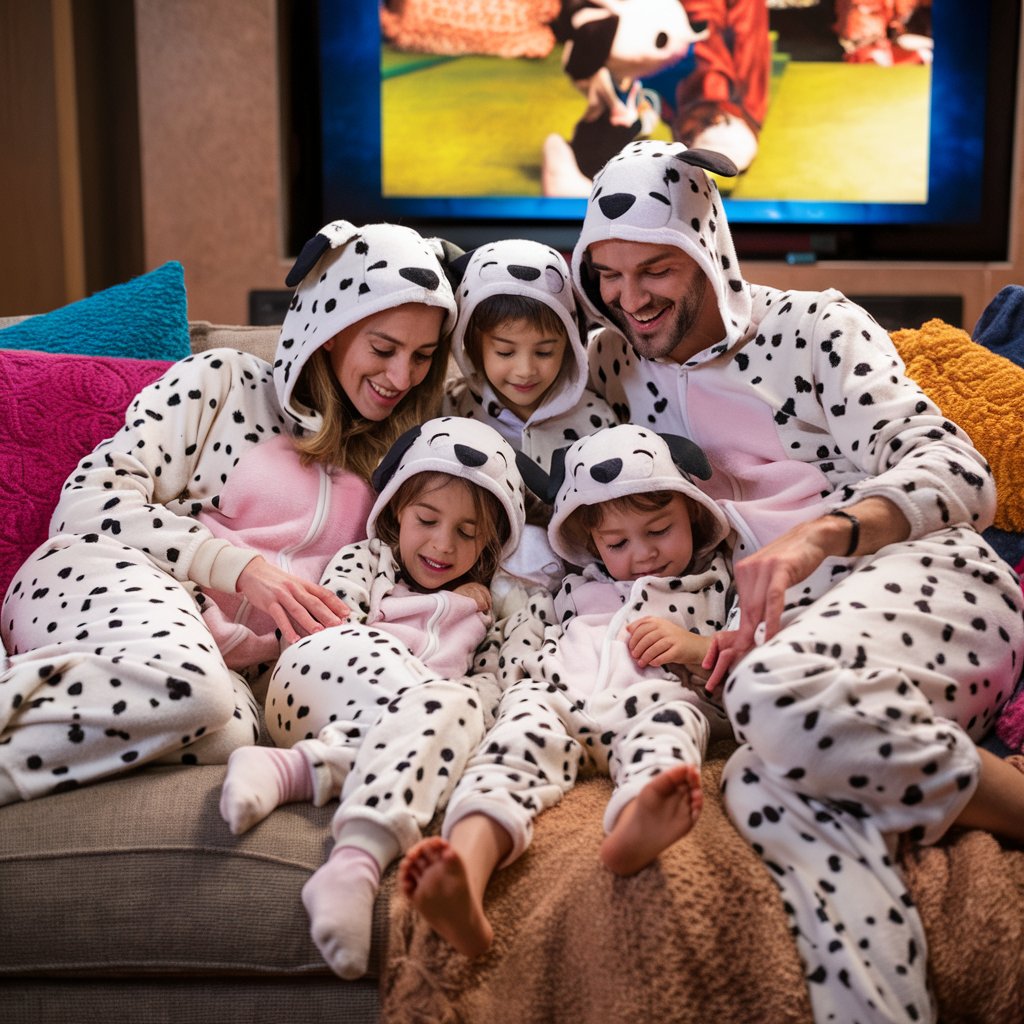 Dalmatian Pajama Party Costumes