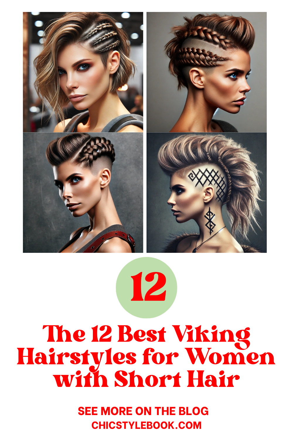 15 Fierce Viking Hairstyles for Women with Short Hair